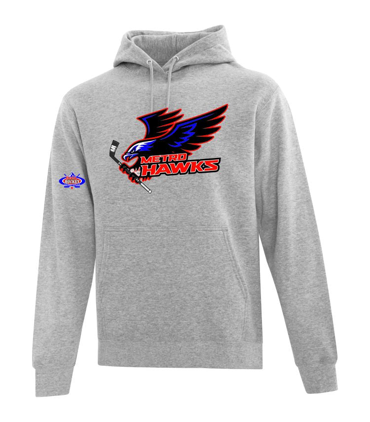 Adult Metro Hawk Hooded Sweatshirt