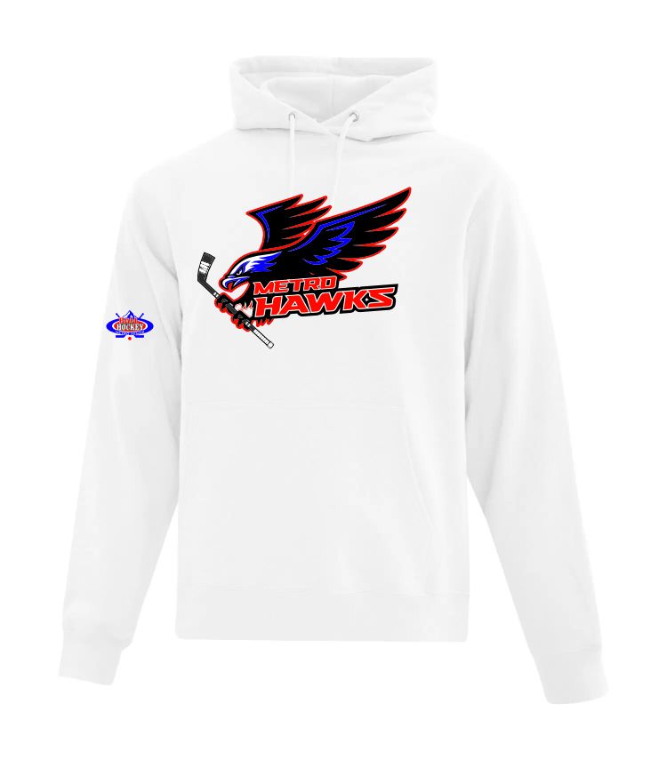 Adult Metro Hawk Hooded Sweatshirt