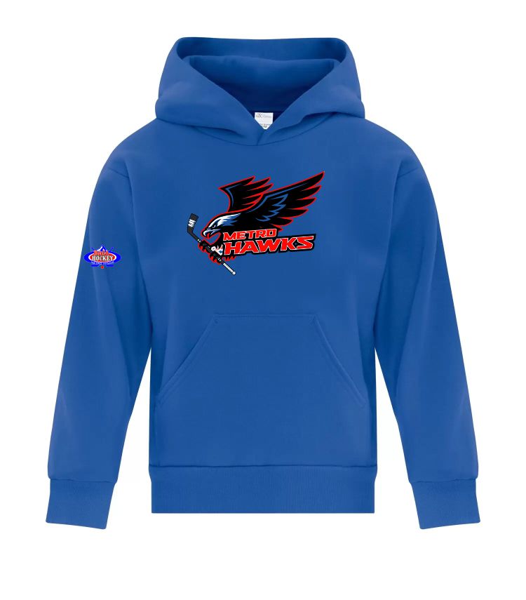 Youth Metro Hawk Hooded Sweatshirt