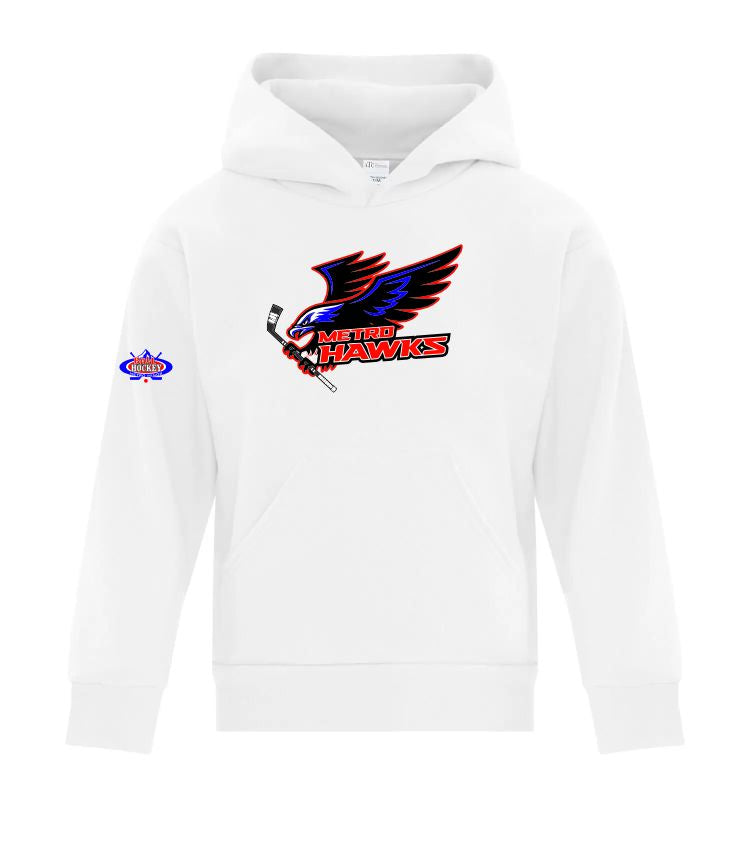 Youth Metro Hawk Hooded Sweatshirt